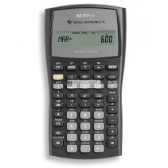 BA II Plus - Calculadora Financieras BA II Plus Texas Instruments